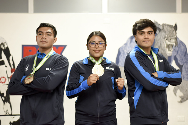 A_kickboxing Obtiene selectivo de Kickboxing BUAP medallas durante competencia nacional