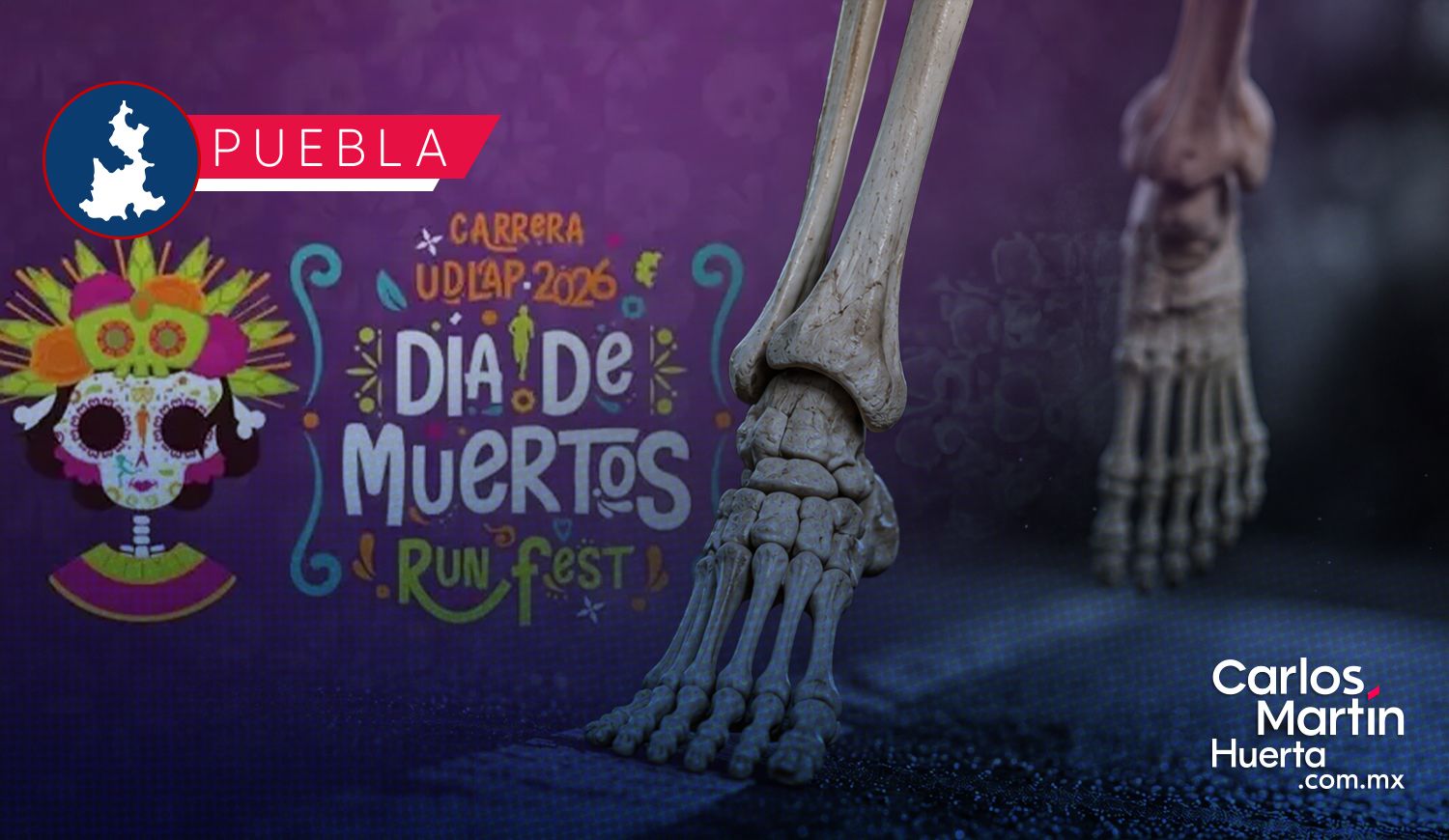 UDLAP anuncia la carrera nocturna “Día de Muertos Run Fest 2026”